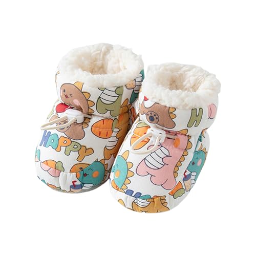 Zkydhbd Vorkern Krippenschuhe Gedrucktes Muster Baby Winter Sneaker Für 0-6 Monate Weiche Sohlen Erste Wanderschuhe Neugeborene Babyschuhe von Zkydhbd