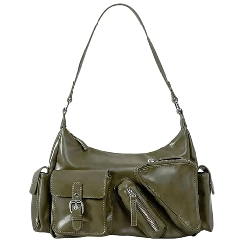 Zkydhbd Zarte Frauenhandtasche Weiche PU Leder Achselhöhlen Tasche Und Umhängetaschen Satchel Party Unterarm Geldbörse Für Alltägliche Stile Elegante Tasche von Zkydhbd