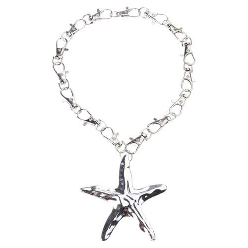 Zkydhbd Zarte Herz Halskette Modische Handwerkskunst Star Anhänger Choker Charm Crear Kette Geeignet Für Verschiedene Anlässe Kristall Halskette Zkydhbd Zarte Herz Halskette Modische Handwerkskunst Star Anhänger Choker Charm Crear Kette Geeignet Für Verschiedene Anlässe Kristall Halskette von Zkydhbd