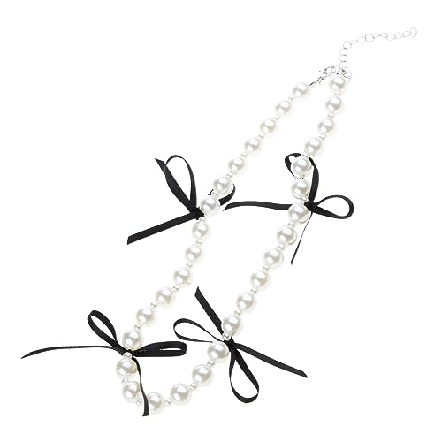 Zkydhbd Zarte Schwarze Band Butterfly Knoten Halskette Simulierte Perle Colarmbone Kette Koreanische Krawünde Trend Halsketten Perle Imitation Halskette Mit Band Zkydhbd Zarte Schwarze Band Butterfly Knoten Halskette Simulierte Perle Colarmbone Kette Koreanische Krawünde Trend Halsketten Perle Imitation Halskette Mit Band von Zkydhbd