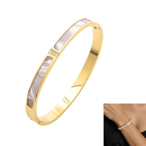 Zkydhbd Zeitgenössische Drei Steinlegierung Armband Weiße Mutter Von Perlen Detail Fashion Schmuck Accessoire Für Tägliche Lässige Verwendung Zkydhbd Zeitgenössische Drei Steinlegierung Armband Weiße Mutter Von Perlen Detail Fashion Schmuck Accessoire Für Tägliche Lässige Verwendung von Zkydhbd