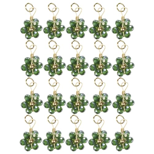 Zkydhbd Zögerne Kristallblütenperlen Anhänger Zarte Kristallblütenperlen Anhänger Für Armbänder Und Partyschmuckdekoration Kristall Ohrringe Zkydhbd Zögerne Kristallblütenperlen Anhänger Zarte Kristallblütenperlen Anhänger Für Armbänder Und Partyschmuckdekoration Kristall Ohrringe von Zkydhbd