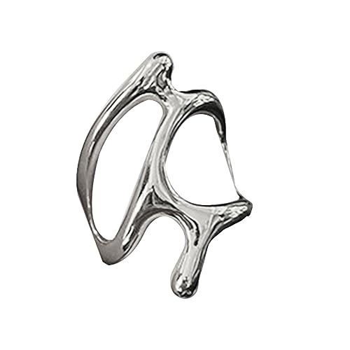 Zwei Hände Als Herz Für Männer Punk Gothic Zirkon Retro Gekreuzten Frauen Hip Hop Band Schmuck Zaubermodgeschenk Liebes Herzband Zirkon Retro Gekreuzter von Zkydhbd