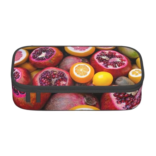Zkyfll Obst Bild Standard Druck Große Kapazität Schlamperetui Organizer Tragbare Tasche Kulturbeutel Kulturbeutel von Zkyfll