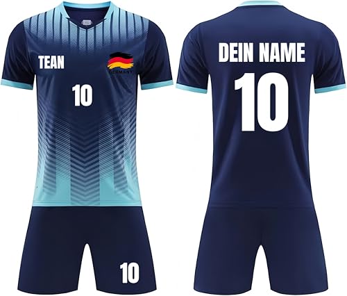 Custom Own Name Football Jersey – Personalised Football Jerseys Any Name Number Team Logo Football Jersey ，for Children, Men, Boys Football Training Shirts von Zlongbow