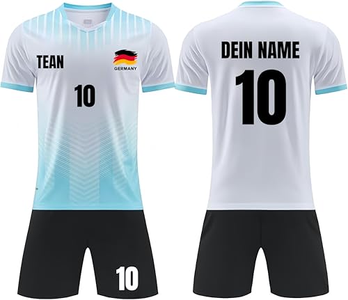 Custom Own Name Football Jersey – Personalised Football Jerseys Any Name Number Team Logo Football Jersey ，for Children, Men, Boys Football Training Shirts von Zlongbow