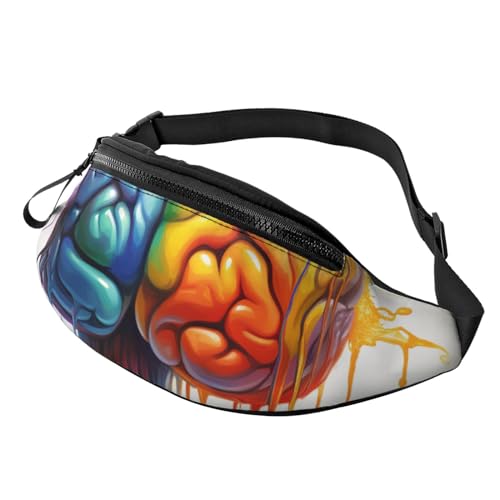 Bauchtasche, modische Bauchtasche für Damen und Herren, leichte Bauchtasche, Hüfttasche für Hundelaufen, Reisen, Bär, schlafend auf Wolken, Einheitsgröße, Einheitsgröße, Einheitsgröße, Wanderrucksack von Zltegako