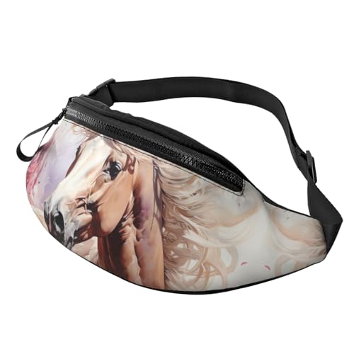 Bauchtasche, modische Bauchtasche für Damen und Herren, leichte Bauchtasche, Hüfttasche für Hundelaufen, Reisen, Tiger-Silhouette, Einheitsgröße, Einheitsgröße, Einheitsgröße, Wanderrucksack von Zltegako