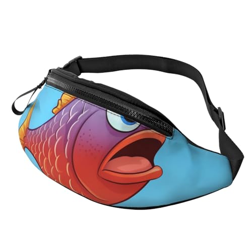 Bauchtaschen für Damen, Gürteltasche, große Umhängetasche, trendige Brusttasche, Universum, Landschaftsmalerei, Hüfttasche für Reisen, Unterwasser-Meeres-Muster, Einheitsgröße, Einheitsgröße, von Zltegako