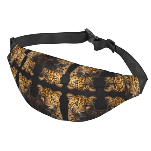 Die Deep-Eyed Leopard Crossbody Hüfttasche Multifunktionale Große Hüfttasche für Damen und Herren Outdoor Sport Reisen Modisch und Tragbar, Siehe Abbildung, Einheitsgröße, Wanderrucksack Die Deep-Eyed Leopard Crossbody Hüfttasche Multifunktionale Große Hüfttasche für Damen und Herren Outdoor Sport Reisen Modisch und Tragbar, Siehe Abbildung, Einheitsgröße, Wanderrucksack von Zltegako
