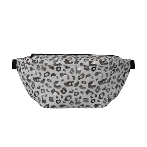 Große Bauchtaschen für Damen und Herren, Crossbody, Wildtier-Leopardenmuster, Reise-Crossbody-Tasche für Damen, trendig, Gürteltasche für Damen, Herren, Crossbody, Hüfttasche für Damen mit von Zltegako