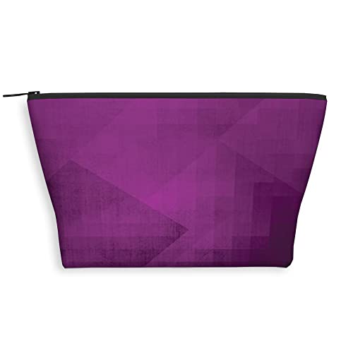 Kosmetiktasche für Damen, abstrakte handgezeichnete aufgehende Sonnenpfeile, geräumige Make-up-Tasche, Reise-Kosmetiktasche, wasserabweisend, Kulturbeutel, Zubehör-Organizer, Schwarz / Weiß, von Zltegako