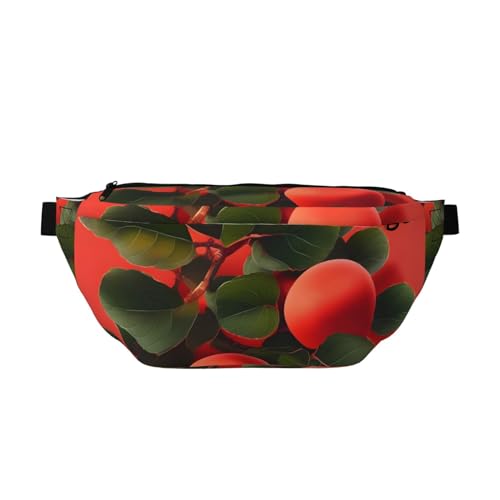 Rote Aprikosen-Umhängetasche. Großes Fassungsvermögen, wasserdicht und staubdicht, sicherer Reißverschluss, geeignet für Reisen und Outdoor-Aktivitäten., Siehe Abbildung, Einheitsgröße, Wanderrucksack von Zltegako