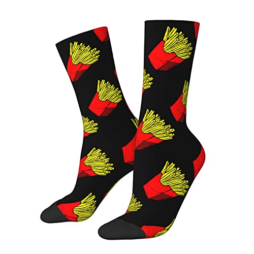 Zltegako Pommes Socken, lustige Crew-Socken für Männer und Frauen, Teenager, Weiß, Einheitsgröße, Siehe Abbildung, Einheitsgröße Zltegako Pommes Socken, lustige Crew-Socken für Männer und Frauen, Teenager, Weiß, Einheitsgröße, Siehe Abbildung, Einheitsgröße von Zltegako
