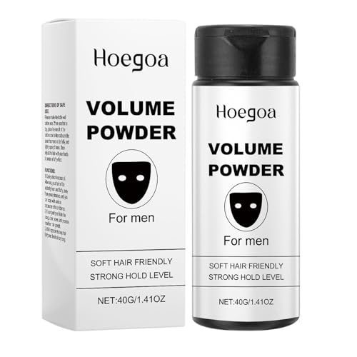 40g Haarpuder, Styling Powder und Volumen Puder Haare mit Matt Effekt, Farbloses Stylingpuderfür Männer aller Haartypen von Znnhnn