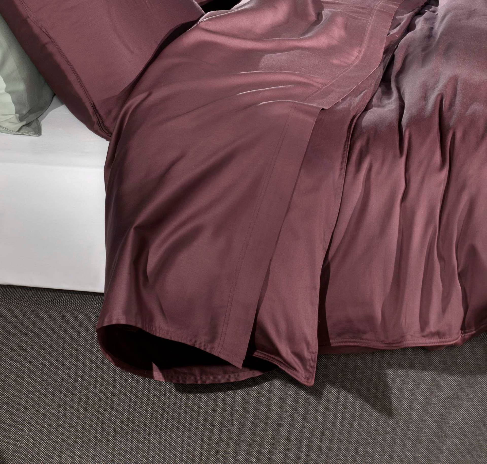 ZO HOME Bettlaken "Satinado" Laken aus 100% Baumwolle, hochwertiges Mako-Satin, Betttuch ab 90x200 von Zo Home