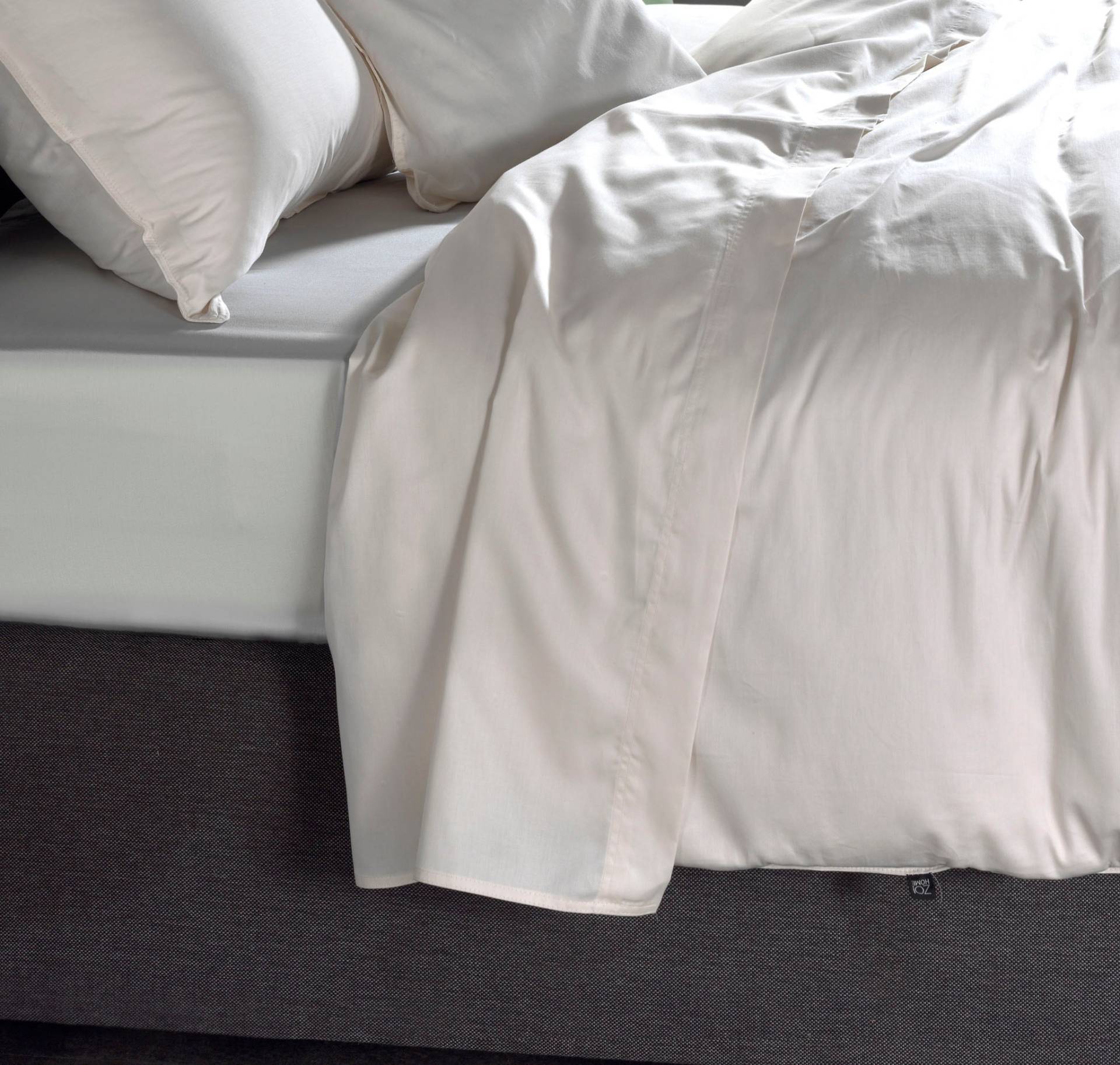 ZO HOME Bettlaken "Satinado" Laken aus 100% Baumwolle, hochwertiges Mako-Satin, Betttuch ab 90x200 von Zo Home