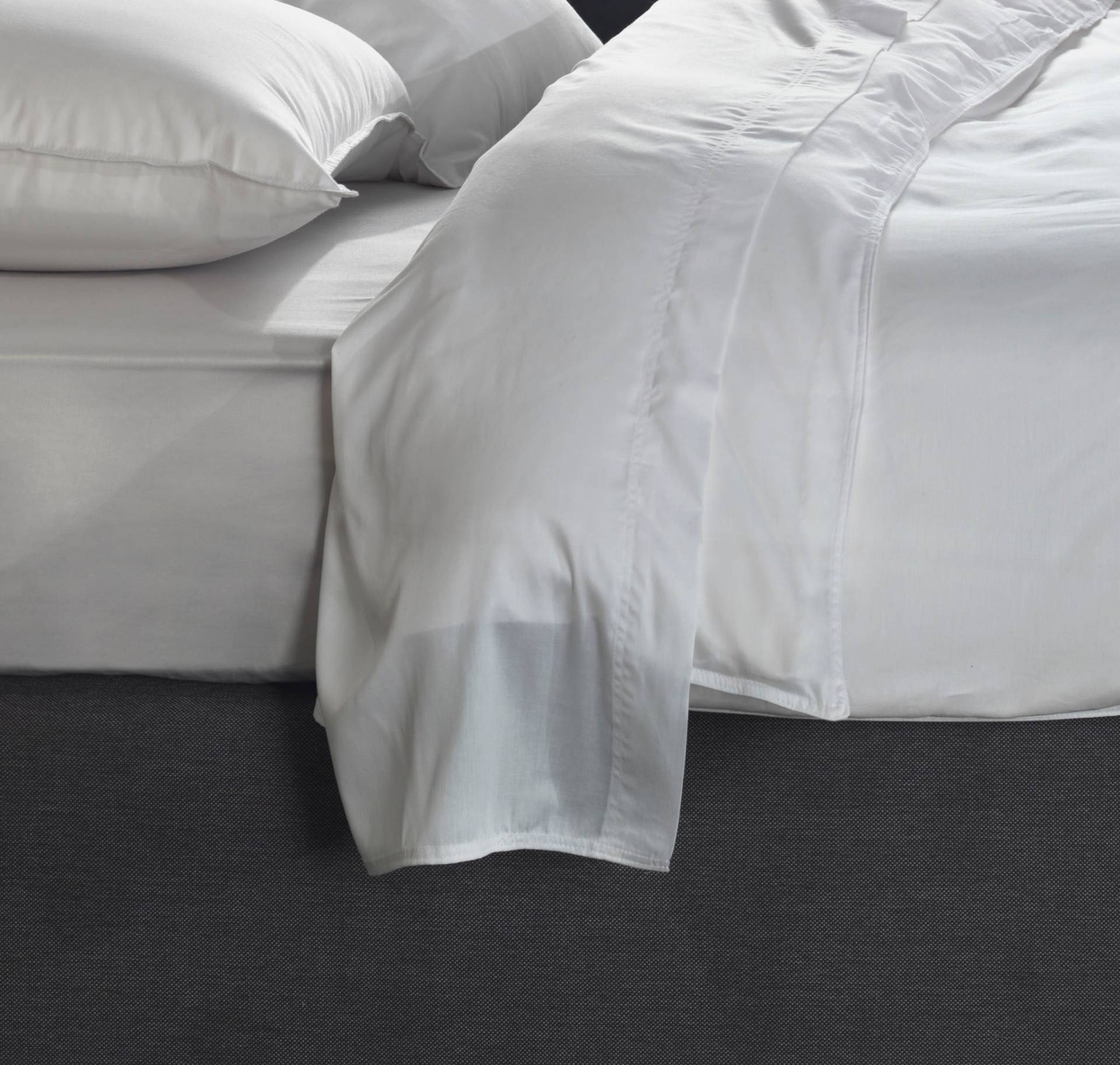 ZO HOME Bettlaken "Satinado" Laken aus 100% Baumwolle, hochwertiges Mako-Satin, Betttuch ab 90x200 von Zo Home