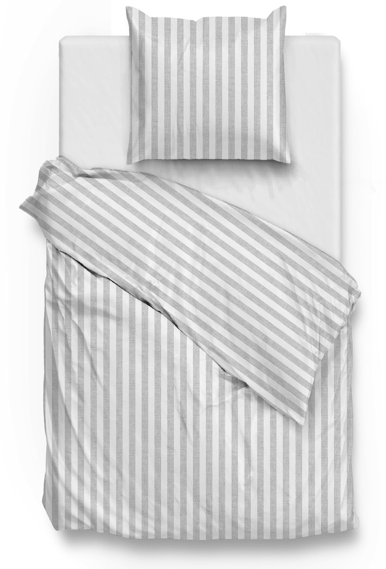 ZO HOME Bettwäsche "Banda-di-Lino" 2 Stk. tlg. Bettwäsche aus 100% Baumwolle, hochwertiges Renforcé von Zo Home