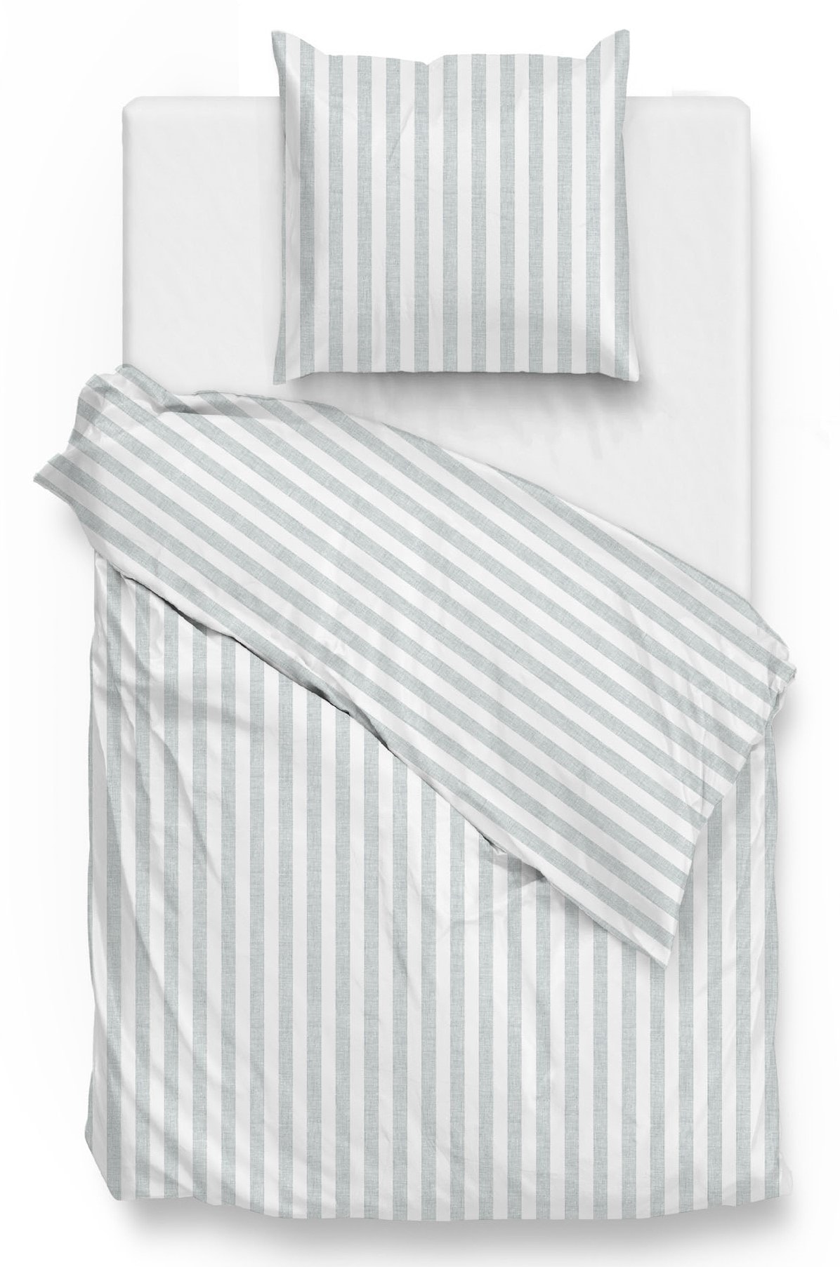 ZO HOME Bettwäsche "Banda-di-Lino" 2 Stk. tlg. Bettwäsche aus 100% Baumwolle, hochwertiges Renforcé von Zo Home