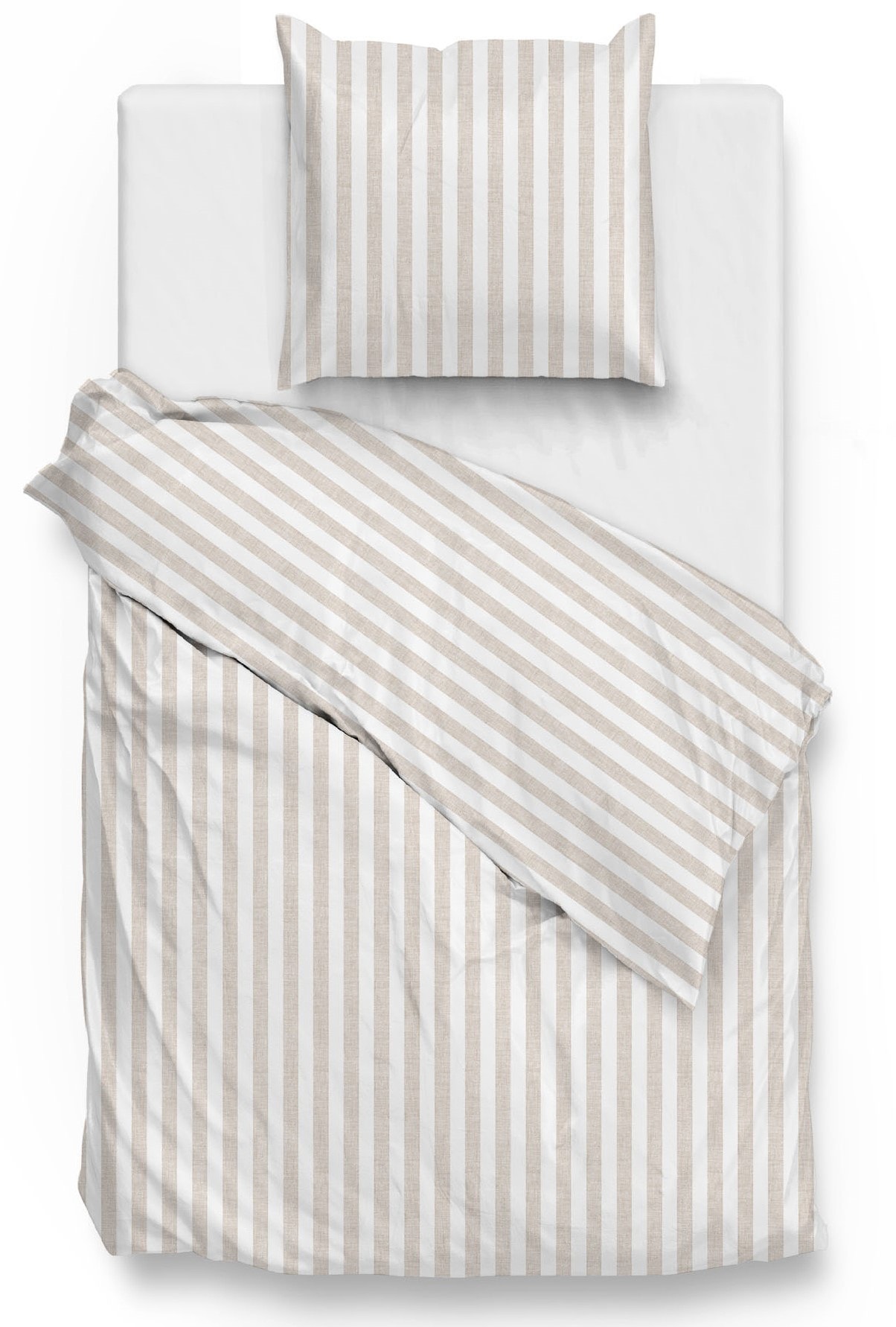 ZO HOME Bettwäsche "Banda-di-Lino" 2 Stk. tlg. Bettwäsche aus 100% Baumwolle, hochwertiges Renforcé von Zo Home