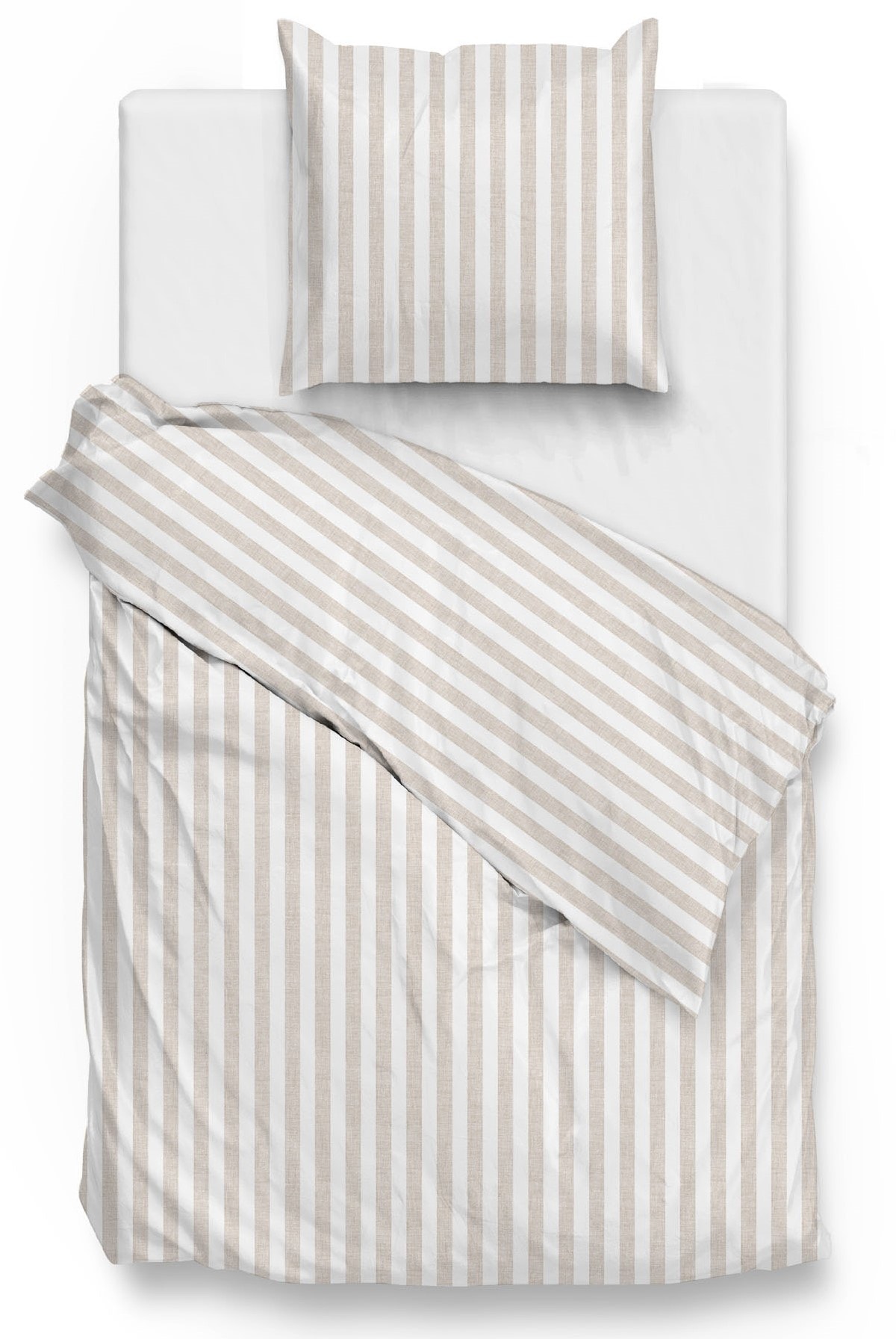 ZO HOME Bettwäsche "Banda-di-Lino" 2 Stk. tlg. Bettwäsche aus 100% Baumwolle, hochwertiges Renforcé von Zo Home