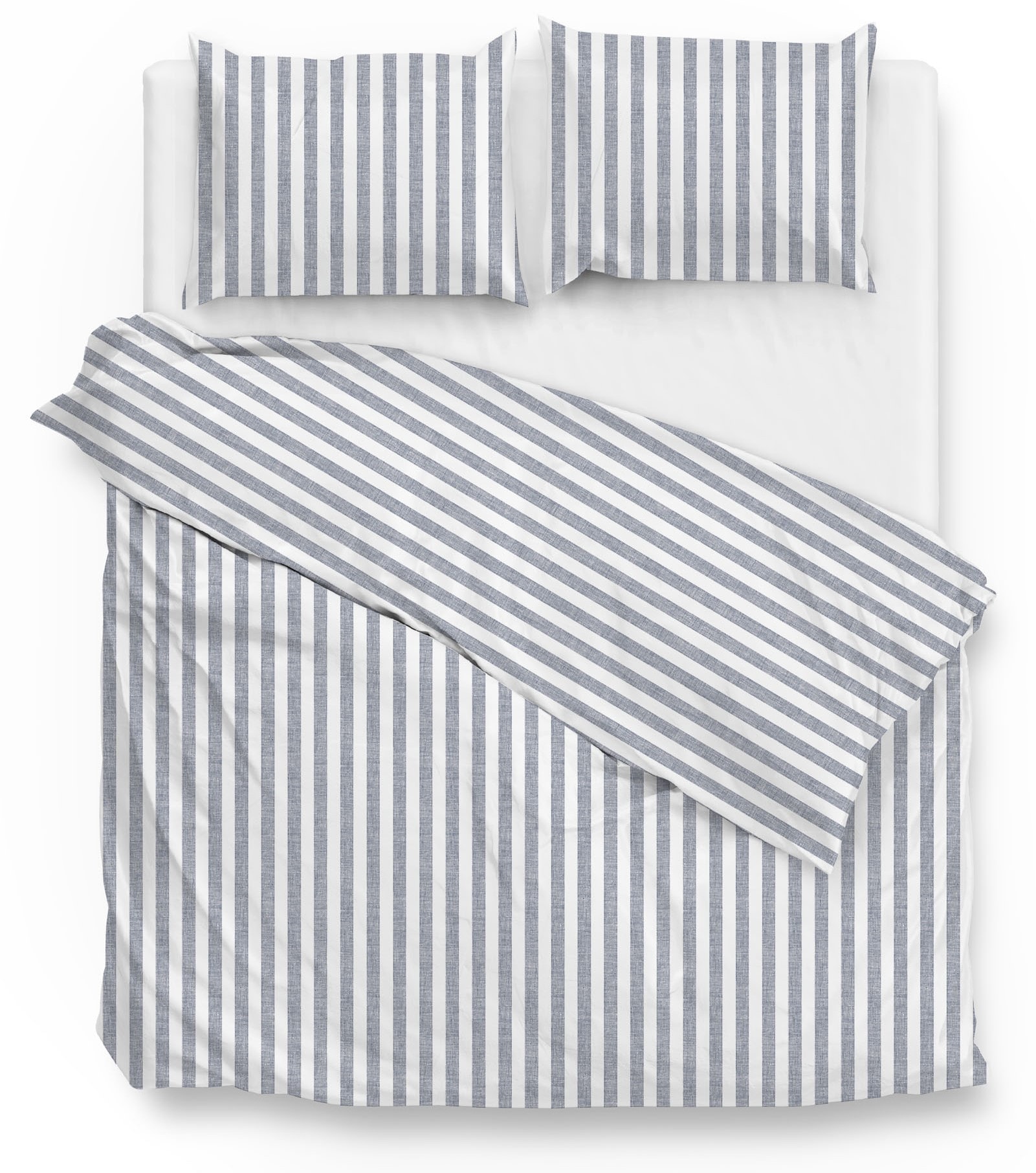 ZO HOME Bettwäsche "Banda-di-Lino" 3 Stk. tlg. Bettwäsche aus 100% Baumwolle, hochwertiges Renforcé von Zo Home