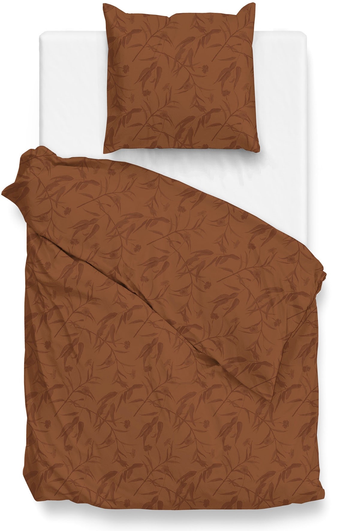 ZO HOME Bettwäsche "Fiori-di-Satinado" 2 Stk. tlg. Bettwäsche aus 100% Baumwolle, hochwertiges Mako-Satin von Zo Home