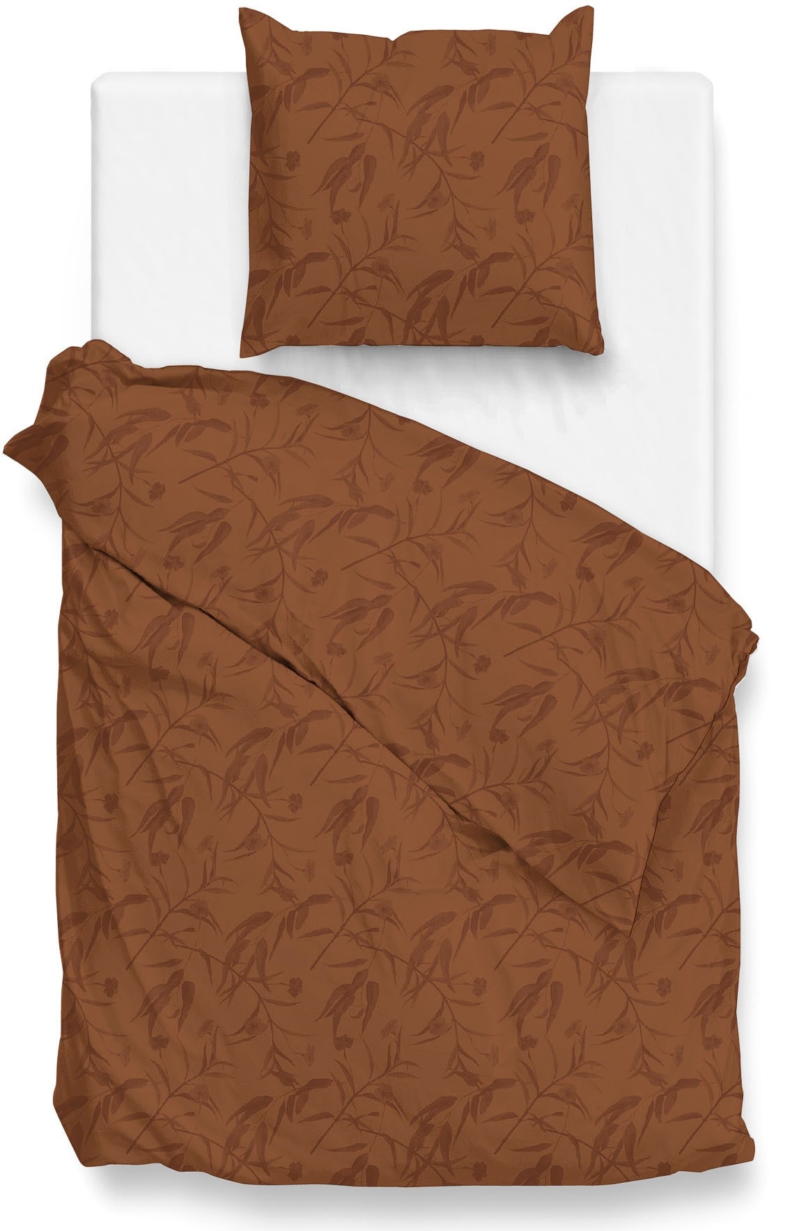 ZO HOME Bettwäsche "Fiori-di-Satinado" 2 Stk. tlg. Bettwäsche aus 100% Baumwolle, hochwertiges Mako-Satin von Zo Home