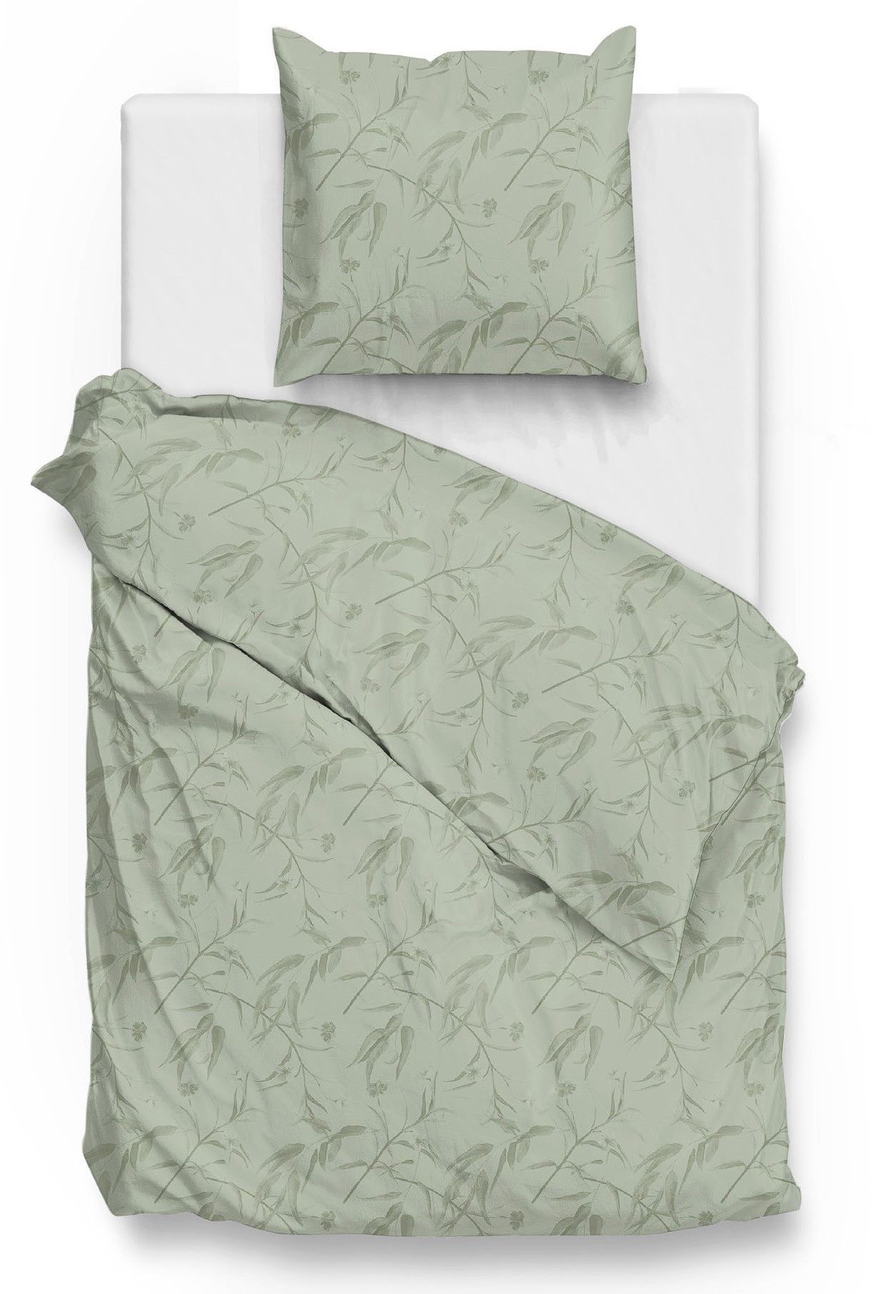 ZO HOME Bettwäsche "Fiori-di-Satinado" 2 Stk. tlg. Bettwäsche aus 100% Baumwolle, hochwertiges Mako-Satin von Zo Home