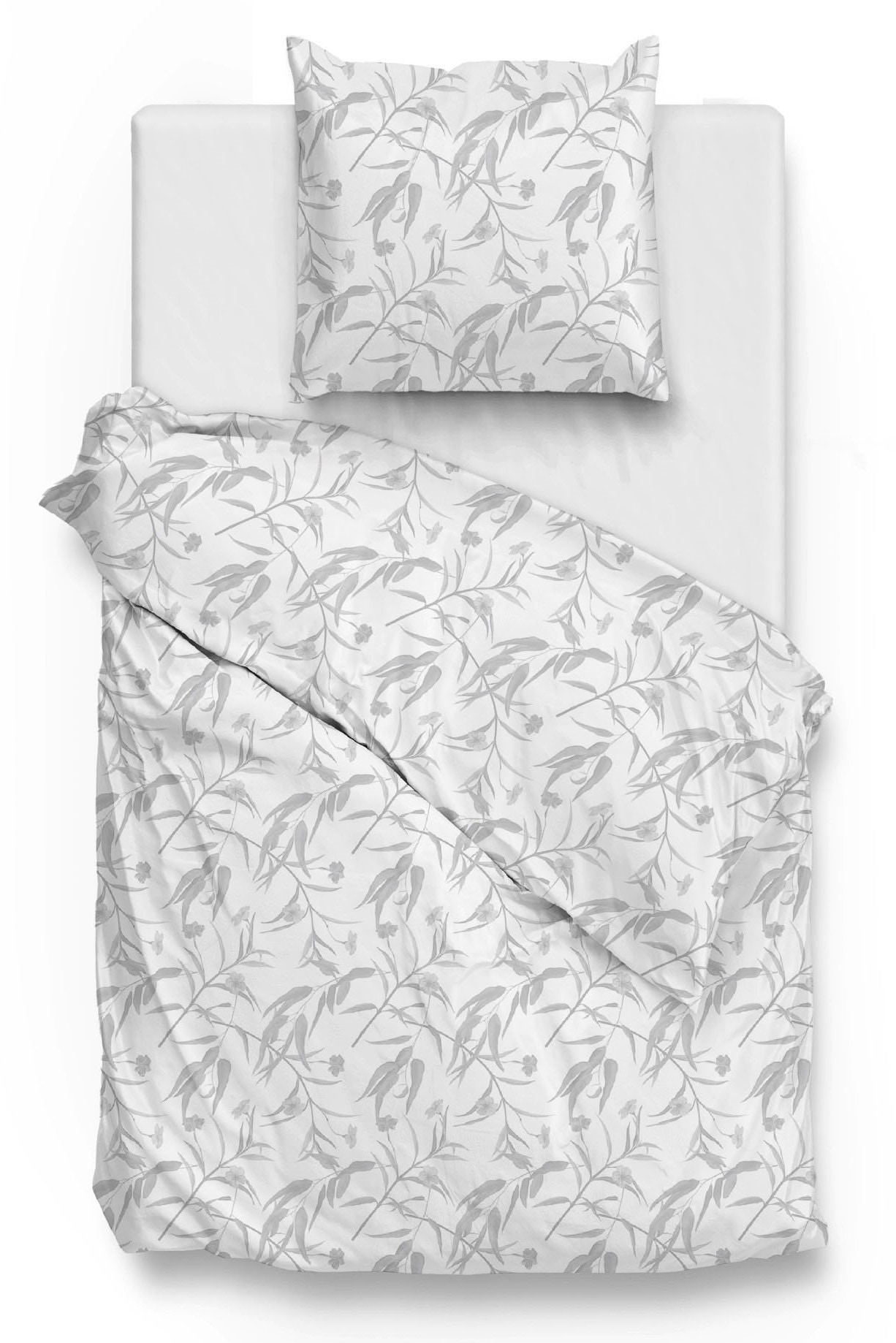 ZO HOME Bettwäsche "Fiori-di-Satinado" 2 Stk. tlg. Bettwäsche aus 100% Baumwolle, hochwertiges Mako-Satin von Zo Home