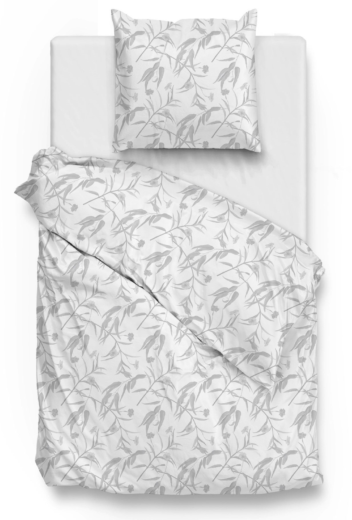 ZO HOME Bettwäsche "Fiori-di-Satinado" 2 Stk. tlg. Bettwäsche aus 100% Baumwolle, hochwertiges Mako-Satin von Zo Home