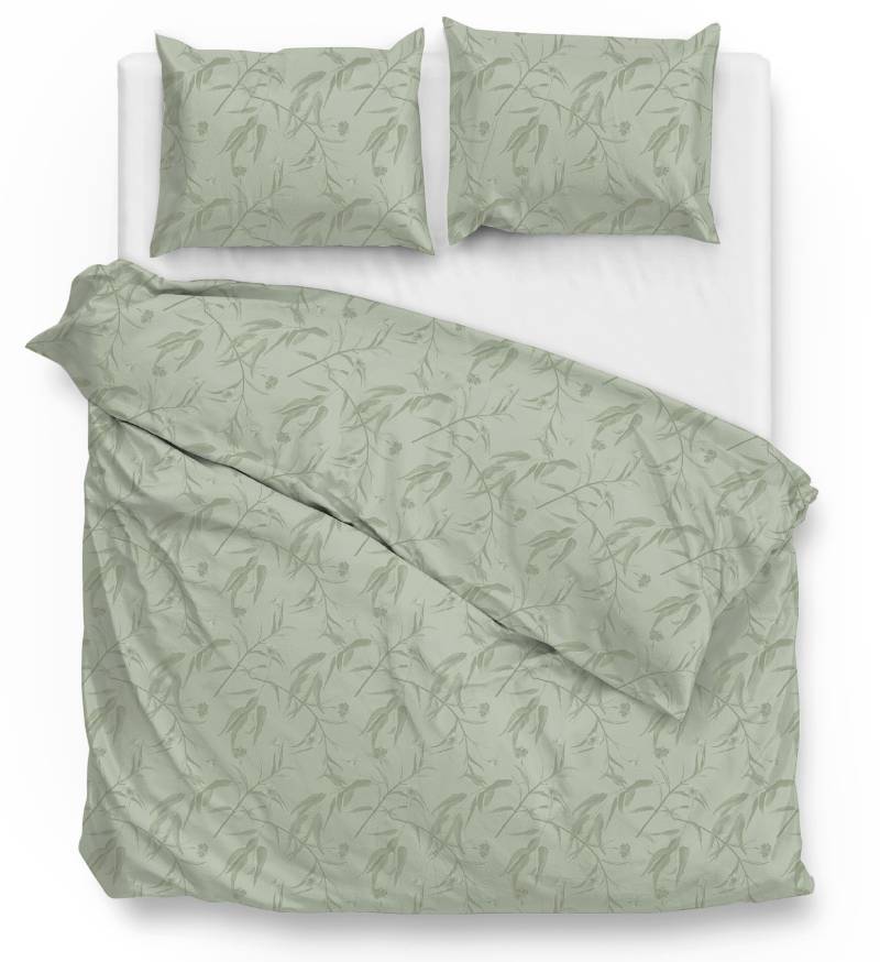 ZO HOME Bettwäsche "Fiori-di-Satinado" 3 Stk. tlg. Bettwäsche aus 100% Baumwolle, hochwertiges Mako-Satin von Zo Home