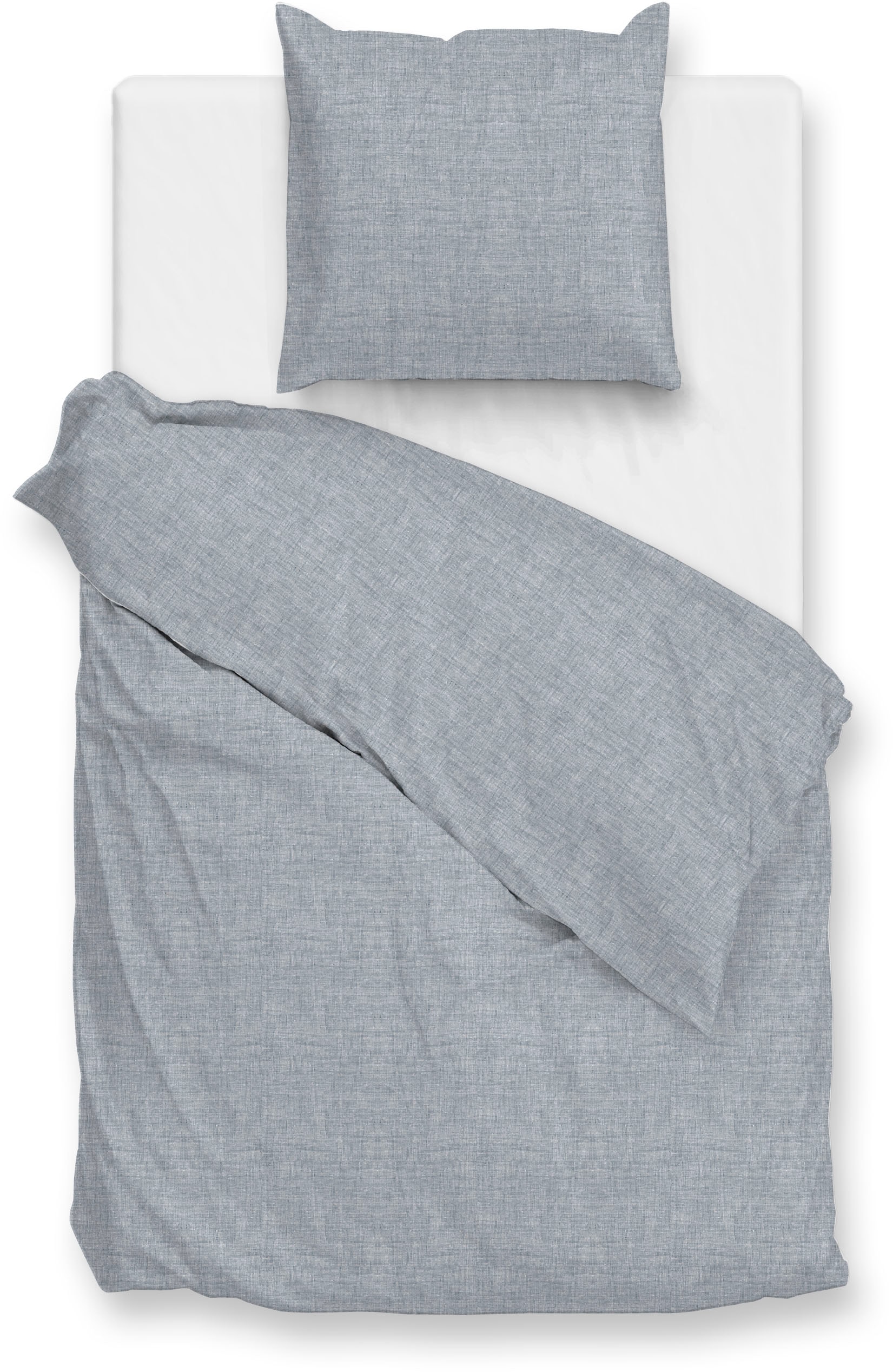 ZO HOME Bettwäsche "Flanella-di-Lino" 2 Stk. tlg. Bettwäsche aus 100% Baumwolle, hochwertiges Flanell von Zo Home