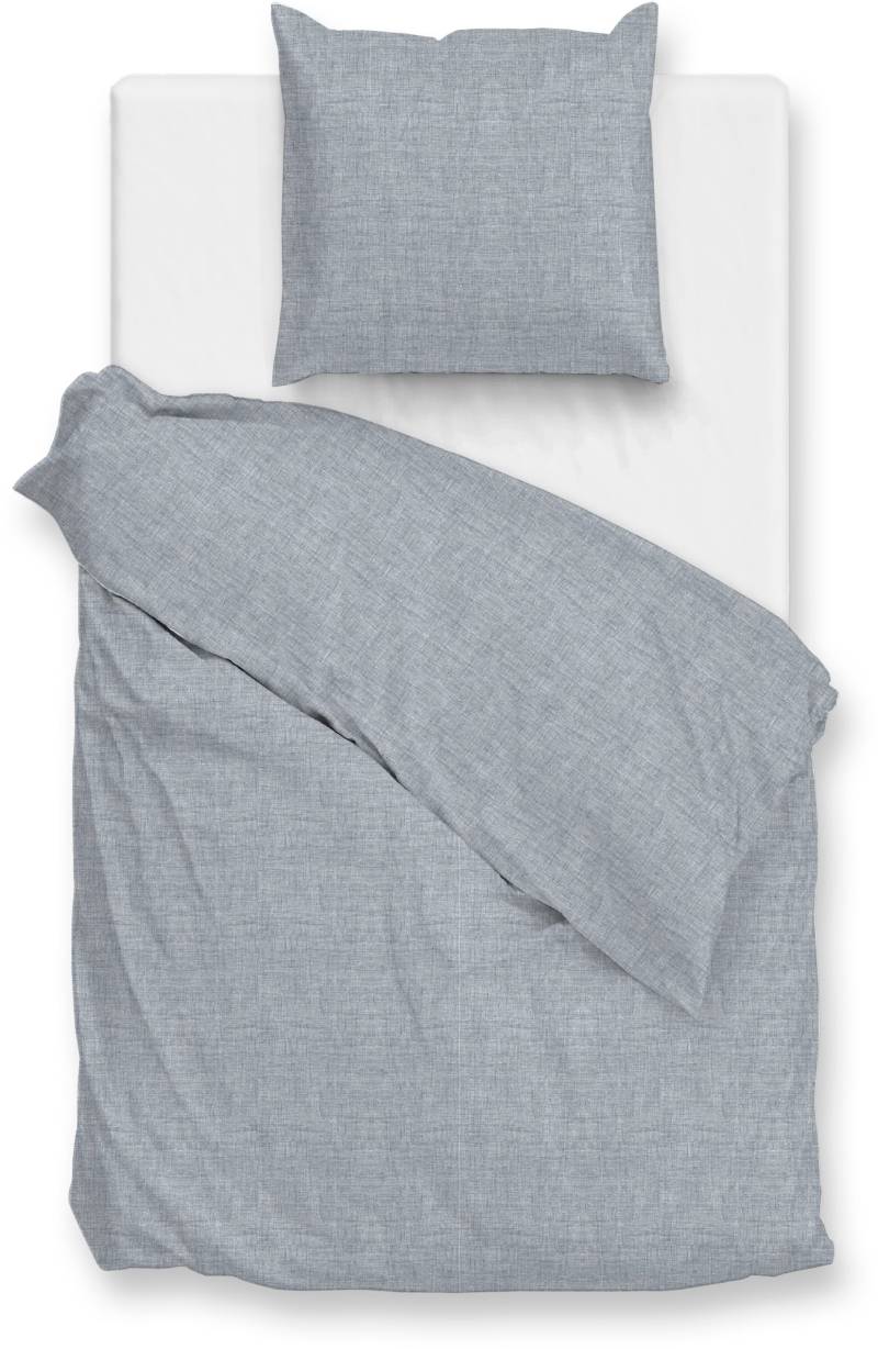 ZO HOME Bettwäsche "Flanella-di-Lino" 2 Stk. tlg. Bettwäsche aus 100% Baumwolle, hochwertiges Flanell von Zo Home