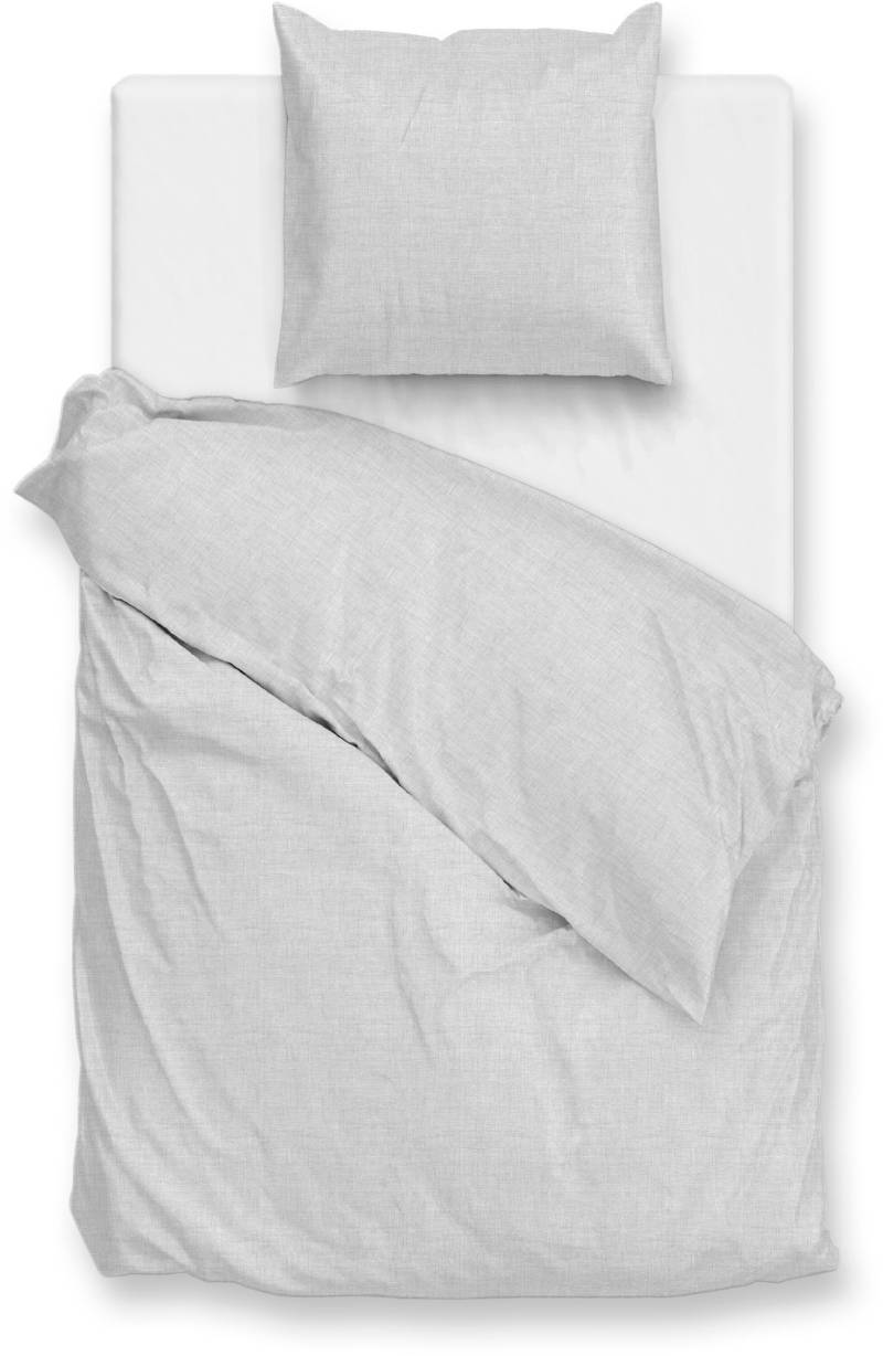 ZO HOME Bettwäsche "Flanella-di-Lino" 2 Stk. tlg. Bettwäsche aus 100% Baumwolle, hochwertiges Flanell von Zo Home