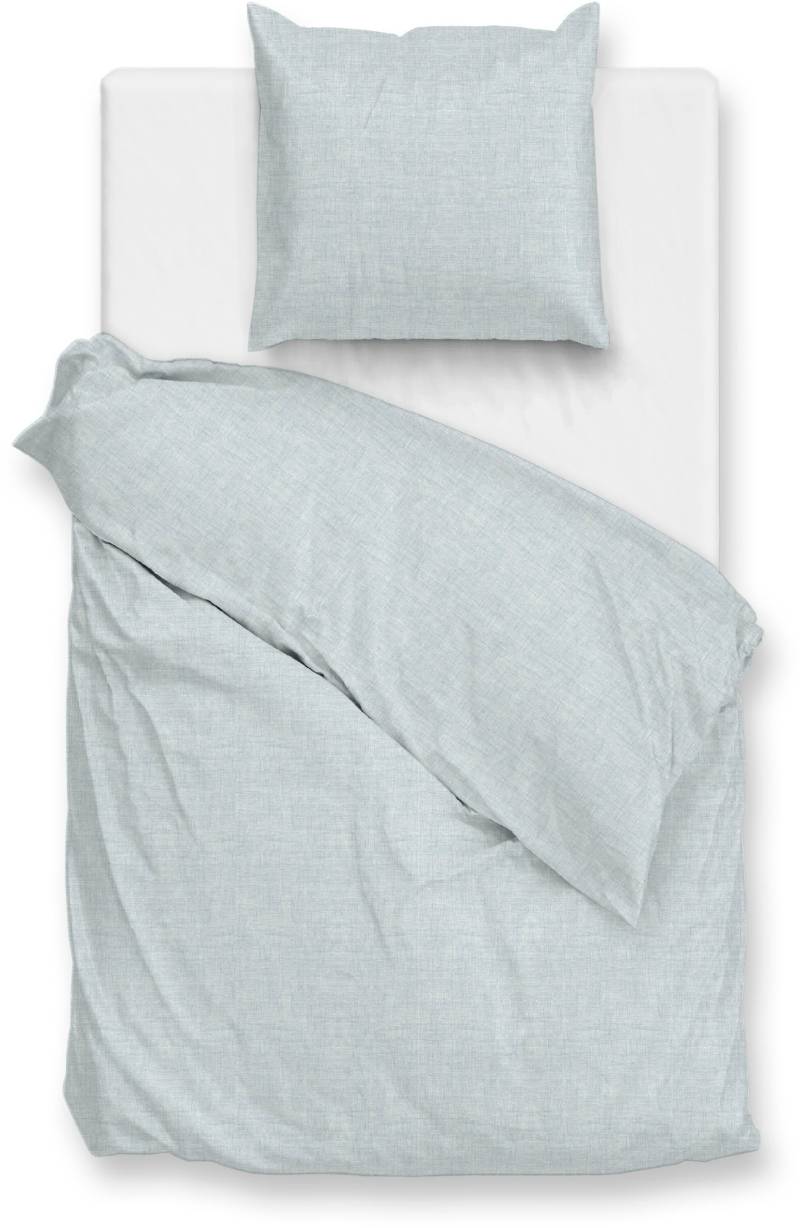 ZO HOME Bettwäsche "Flanella-di-Lino" 2 Stk. tlg. Bettwäsche aus 100% Baumwolle, hochwertiges Flanell von Zo Home