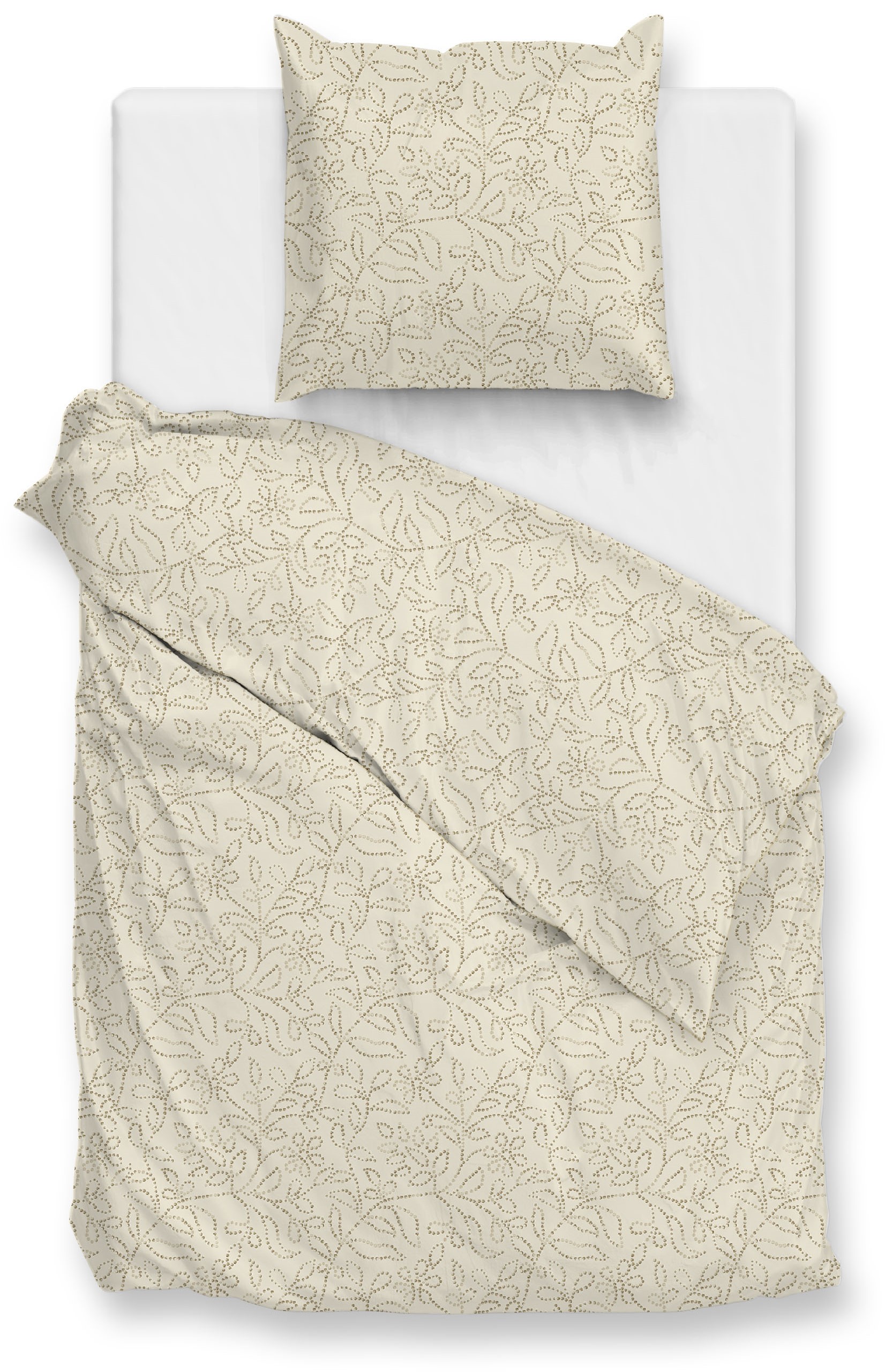 ZO HOME Bettwäsche "Floreala" 2 Stk. tlg. Bettwäsche aus 100% Baumwolle, hochwertiges Perkal von Zo Home