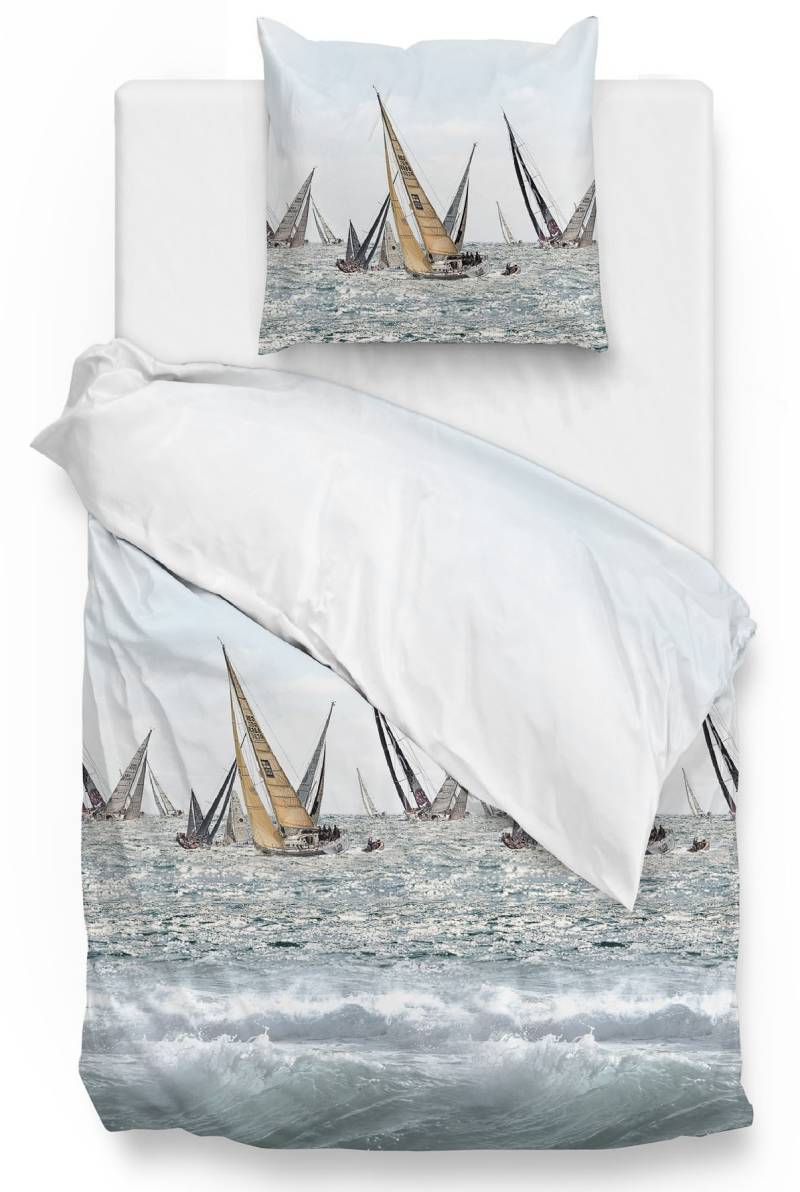 ZO HOME Bettwäsche "Kacie" 2 Stk. tlg. Bettwäsche aus 100% Baumwolle, hochwertiges Mako-Satin von Zo Home