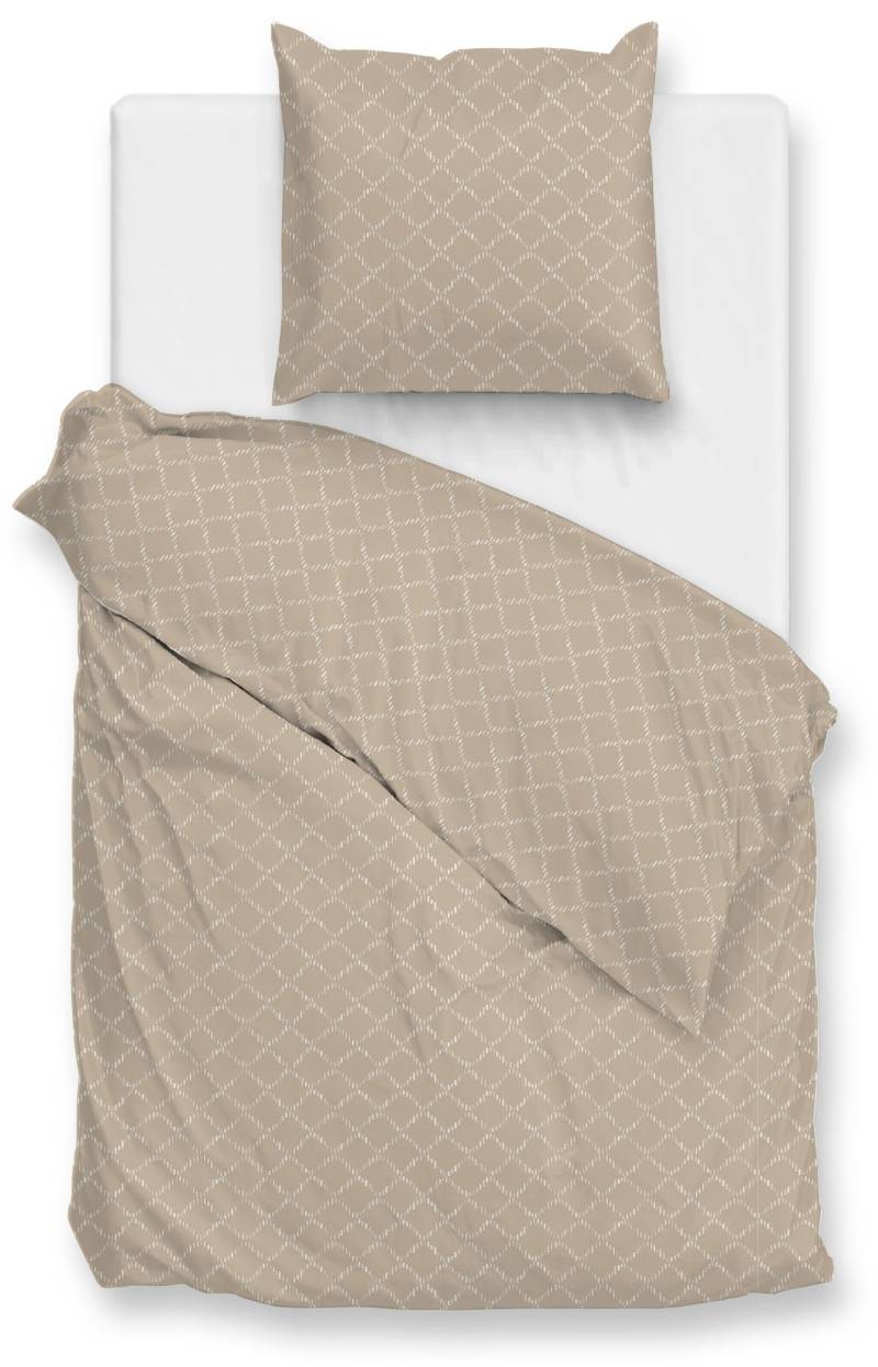 ZO HOME Bettwäsche "Linea-di-Satinado" 2 Stk. tlg. Bettwäsche aus 100% Baumwolle, hochwertiges Mako-Satin von Zo Home