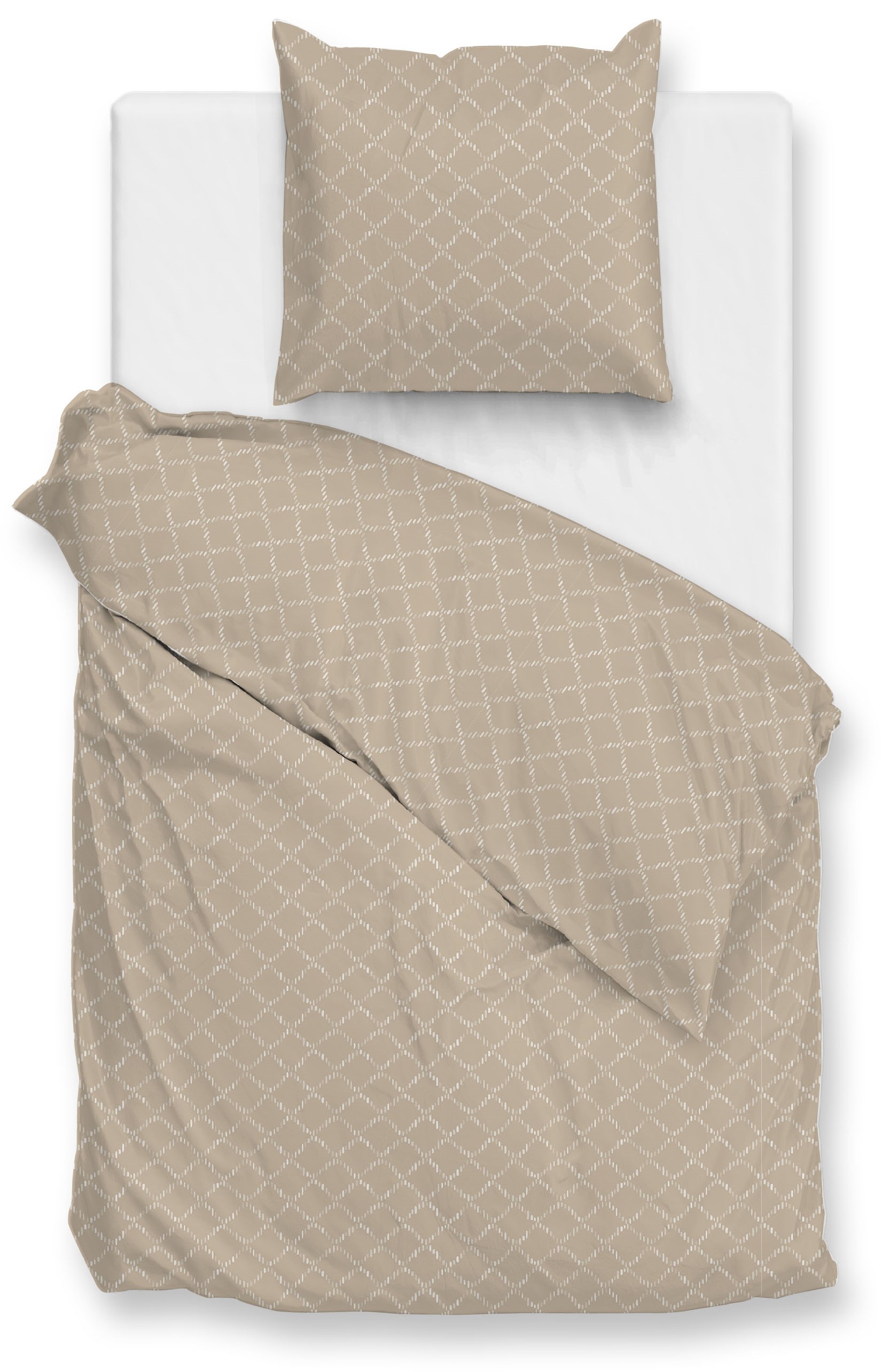 ZO HOME Bettwäsche "Linea-di-Satinado" 2 Stk. tlg. Bettwäsche aus 100% Baumwolle, hochwertiges Mako-Satin von Zo Home