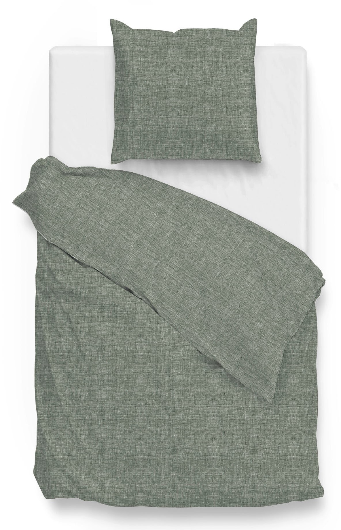 ZO HOME Bettwäsche "Lino" 2 Stk. tlg. Bettwäsche aus 100% Baumwolle, hochwertiges Renforcé von Zo Home