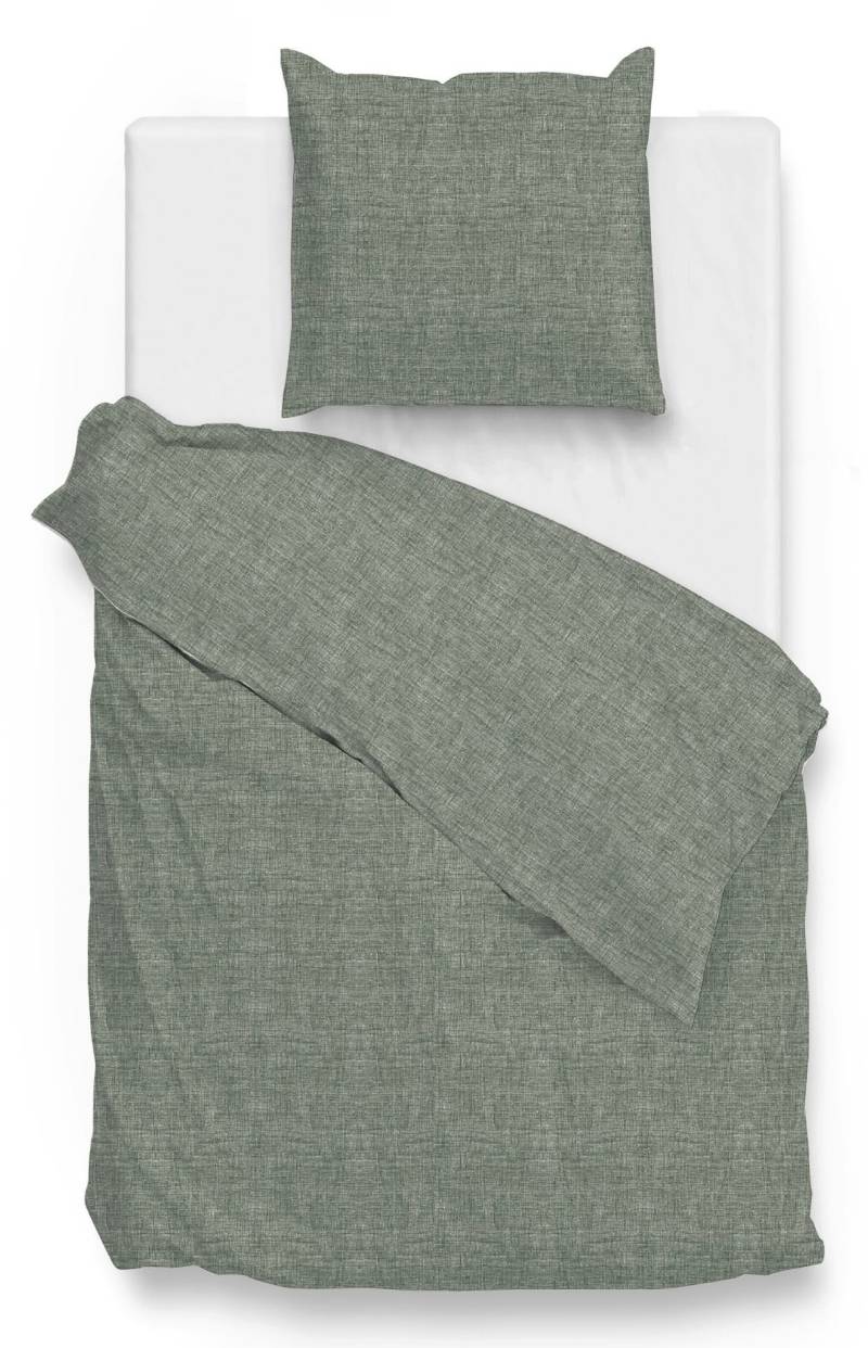 ZO HOME Bettwäsche "Lino" 2 Stk. tlg. Bettwäsche aus 100% Baumwolle, hochwertiges Renforcé von Zo Home