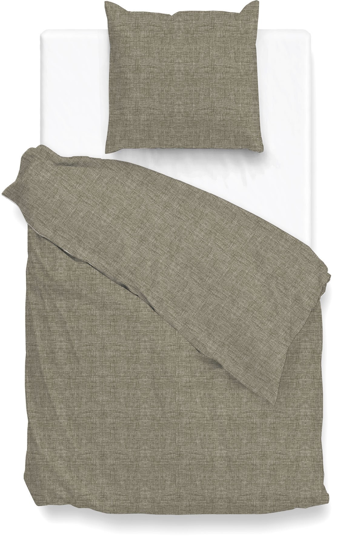 ZO HOME Bettwäsche "Lino" 2 Stk. tlg. Bettwäsche aus 100% Baumwolle, hochwertiges Renforcé von Zo Home