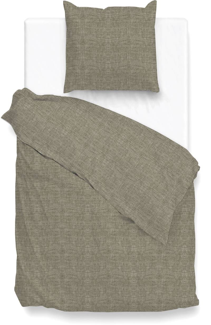 ZO HOME Bettwäsche "Lino" 2 Stk. tlg. Bettwäsche aus 100% Baumwolle, hochwertiges Renforcé von Zo Home