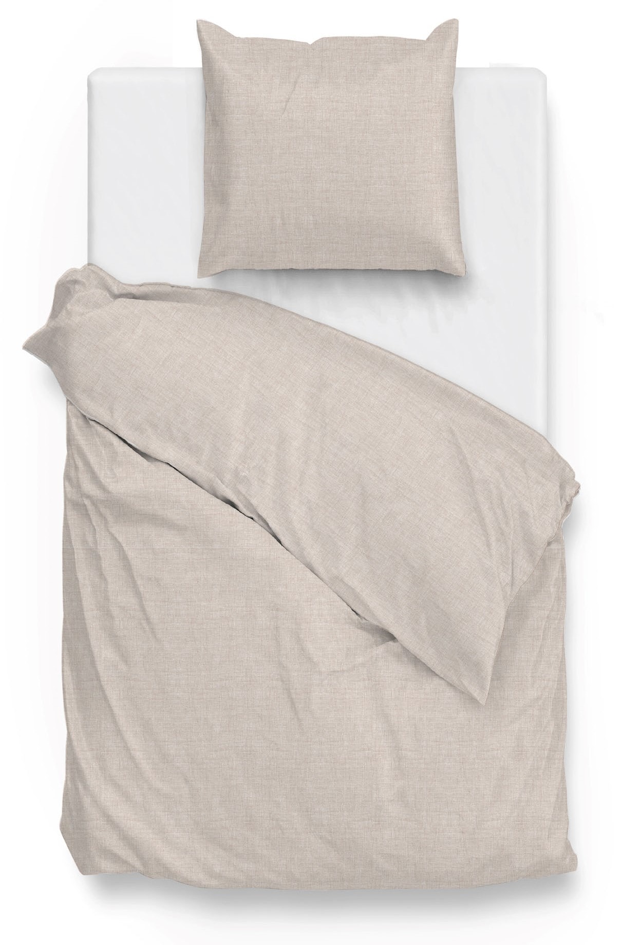 ZO HOME Bettwäsche "Lino" 2 Stk. tlg. Bettwäsche aus 100% Baumwolle, hochwertiges Renforcé von Zo Home