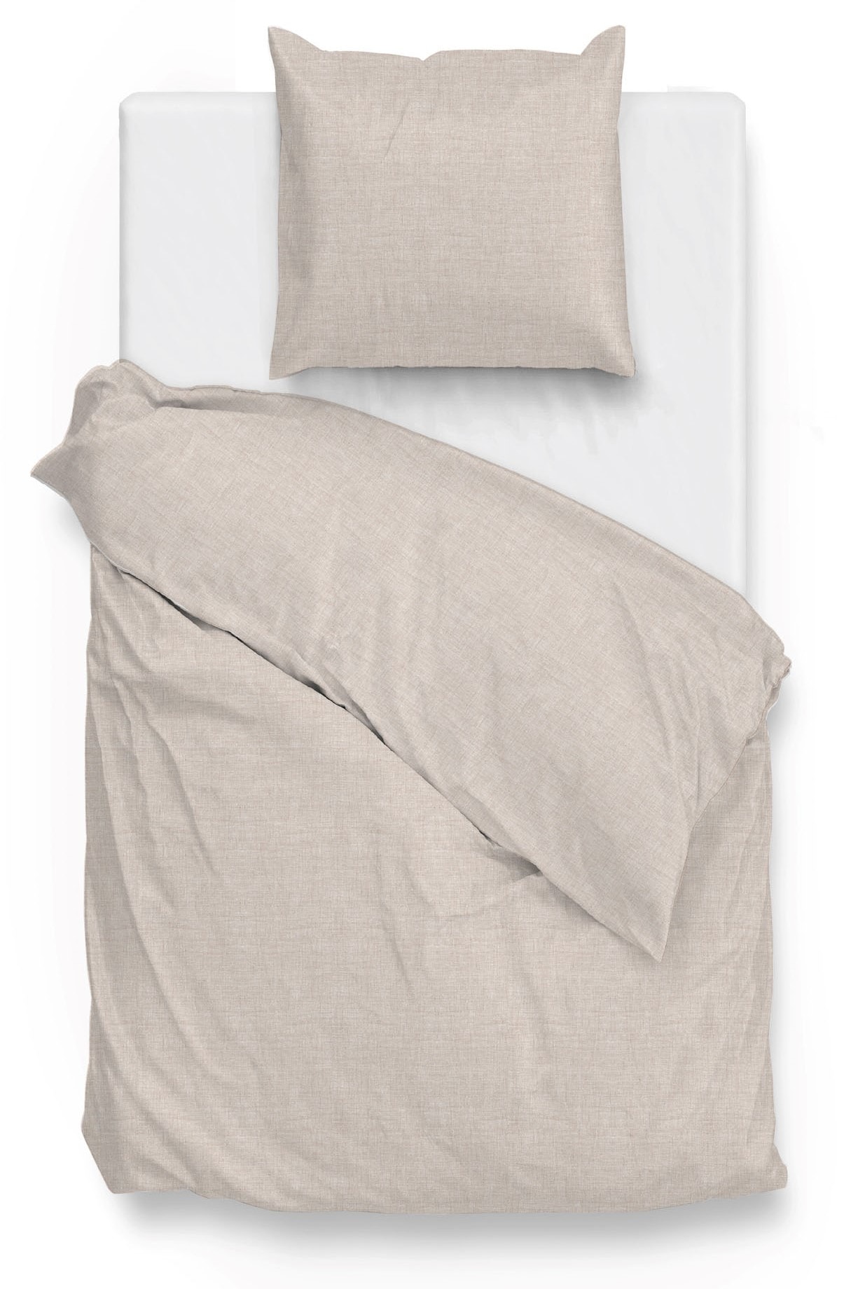 ZO HOME Bettwäsche "Lino" 2 Stk. tlg. Bettwäsche aus 100% Baumwolle, hochwertiges Renforcé von Zo Home