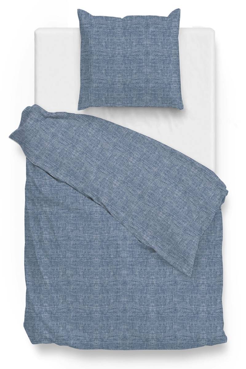 ZO HOME Bettwäsche "Lino" 2 Stk. tlg. Bettwäsche aus 100% Baumwolle, hochwertiges Renforcé von Zo Home