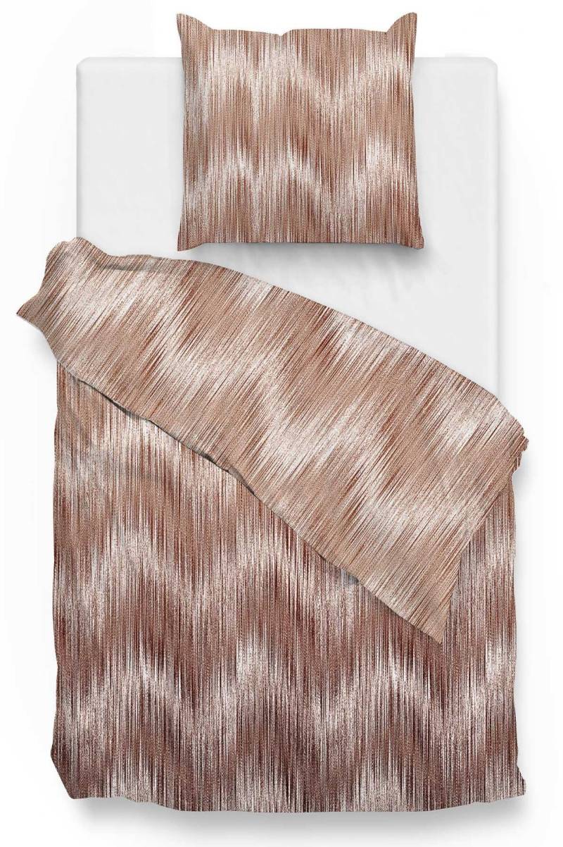 ZO HOME Bettwäsche "Matteo" 2 Stk. tlg. Bettwäsche aus 100% Baumwolle, hochwertiges Mako-Satin von Zo Home