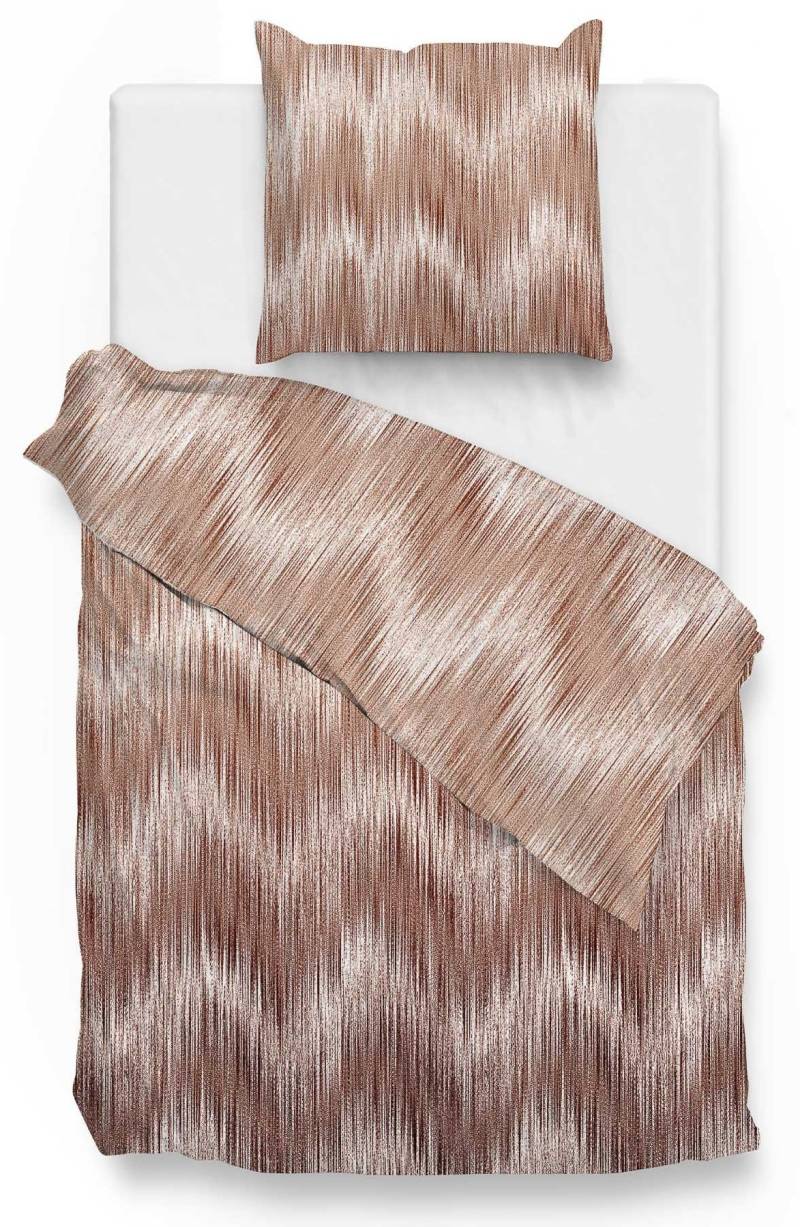 ZO HOME Bettwäsche "Matteo" 2 Stk. tlg. Bettwäsche aus 100% Baumwolle, hochwertiges Mako-Satin von Zo Home